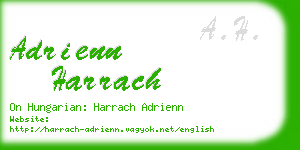 adrienn harrach business card